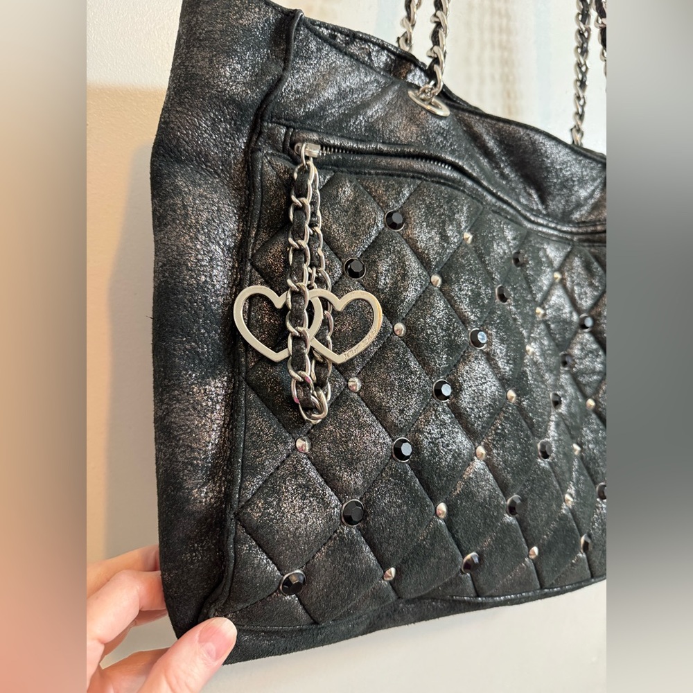 Betsey Johnson Leather Shoulder Bag - Picture 5 of 17